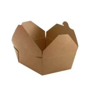 No8 Kraft Biodegradable Leakproof Container-1