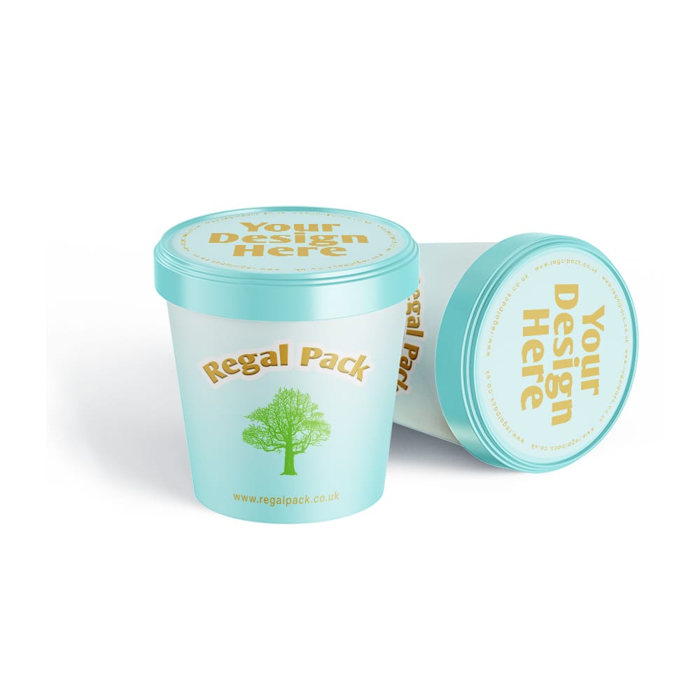 Personalized, bespoke and Custom Printed Food Cups with Lids