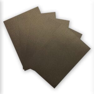 Highest Quality A4 Chocolate Brown Double Sided Shimmer Card-250GSM