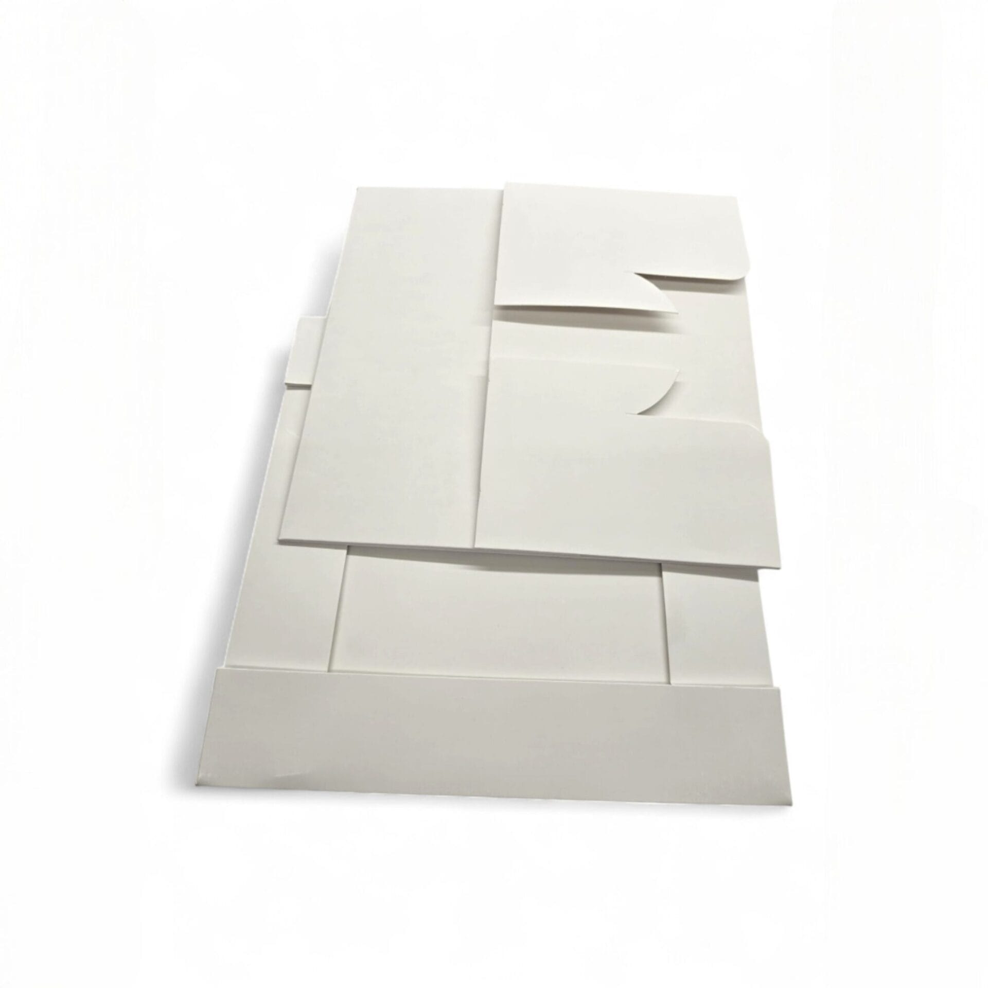 White Square Cake Boxes 10" 12" 14" Wide and 6" Tall - Image 3