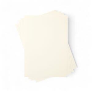 A4 Off White/Ivory Smooth Silk Cards - 250gsm