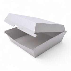 White Dinner Box