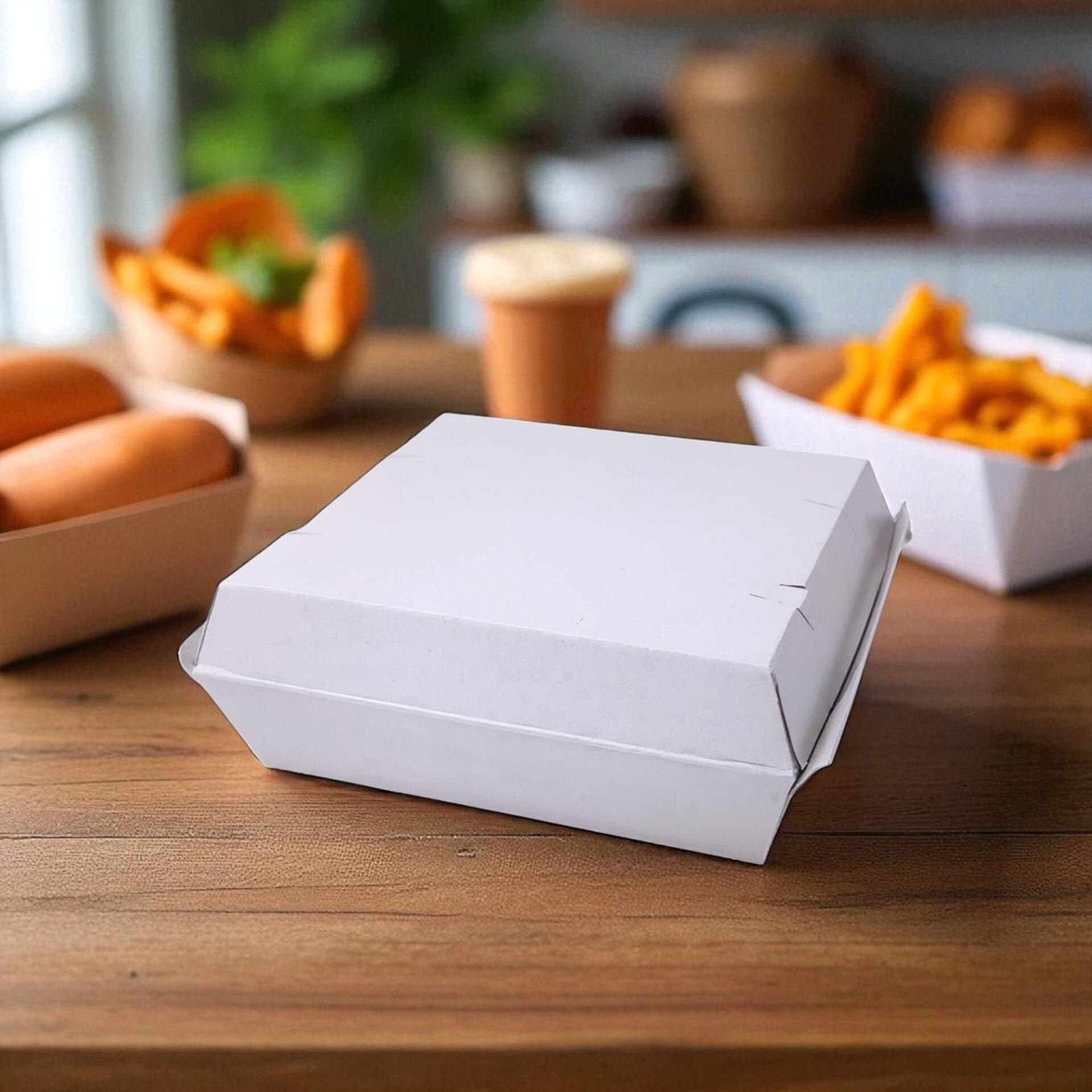 White Dinner Box - Image 4