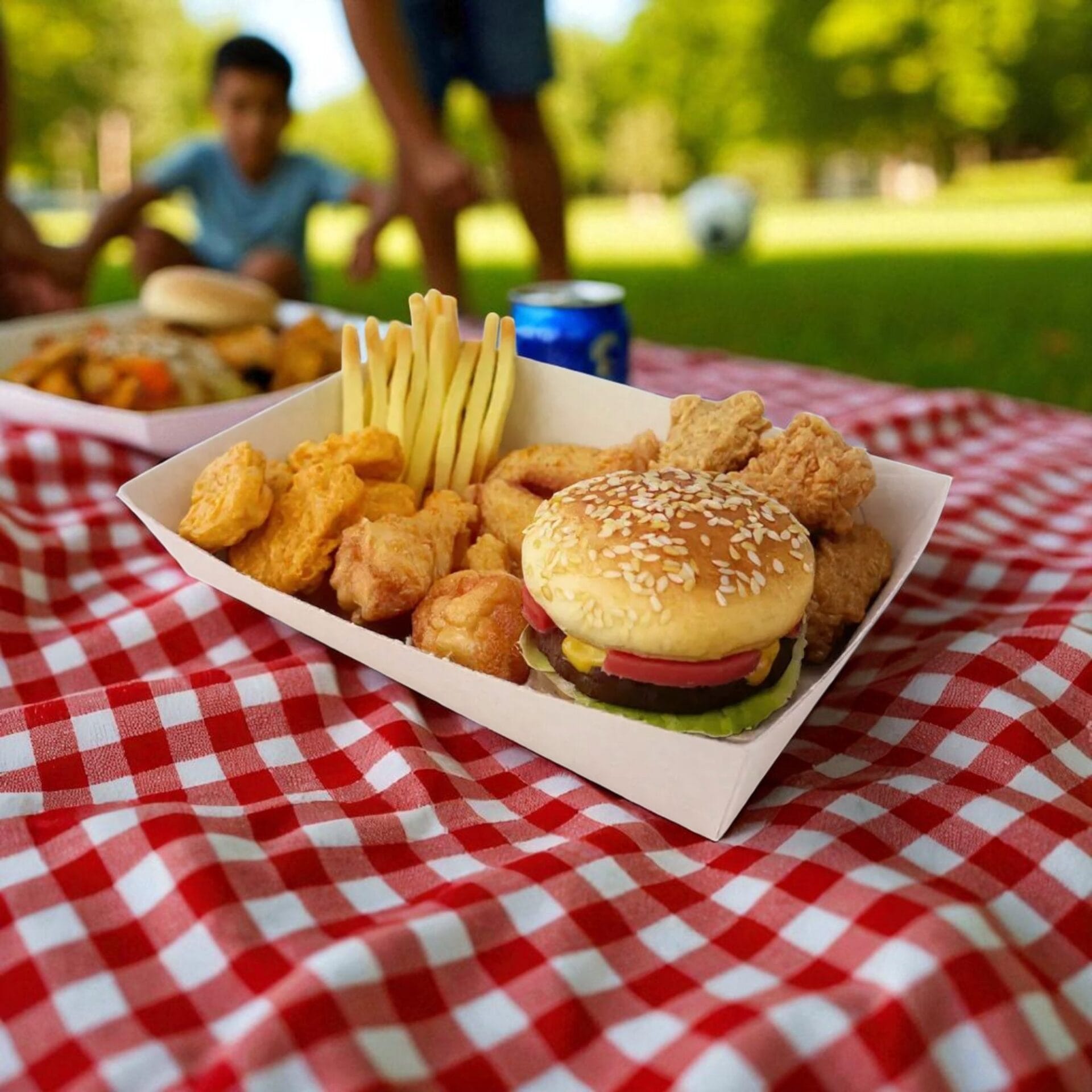 White Food Trays - Image 6